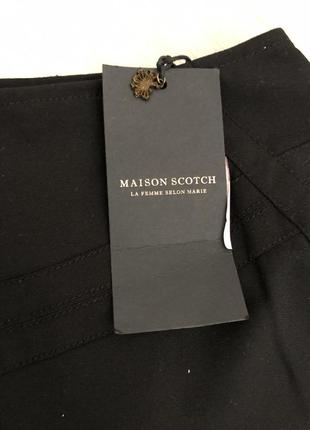 Чёрная базовая юбка , maison scotch5 фото