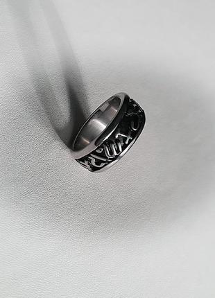 💍 19.5 ; 18.7 ; 21 ; 21.8 размер кольцо мужское медицинская сталь перстень хирургическая сталь3 фото