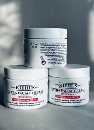 Kiehl's ultra facial cream sunscreen spf 30 солнцезащитный крем с спф2 фото
