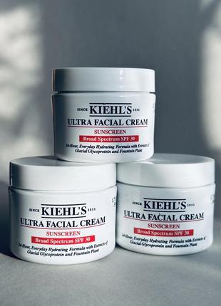 Kiehl's ultra facial cream sunscreen spf 30 сонцезахисний крем с спф