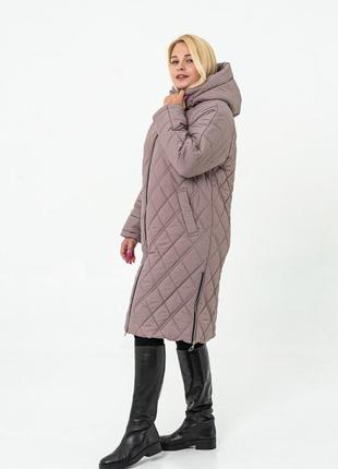 Зимове жіноча куртка 50-582 фото