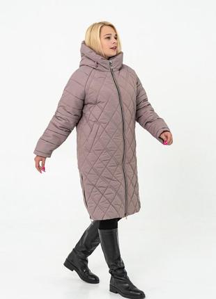 Зимове жіноча куртка 50-583 фото
