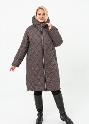 Зимове жіноча куртка 50-587 фото