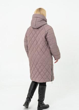 Зимове жіноча куртка 50-584 фото