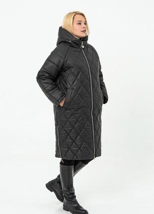 Зимове жіноча куртка 50-586 фото