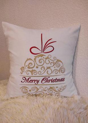 Подарочная подушка merry christmas 2