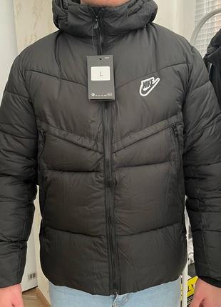 Пуховик nike зимний nsw storm fit tech fleece куртка найк куртовка ветровка курточка