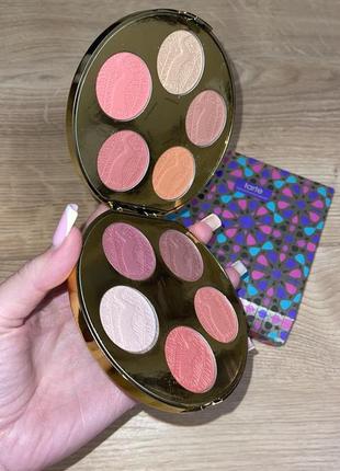 Румяна tarte blush bazaar 10в1 сша палетка лимитированная румяная румяны1 фото