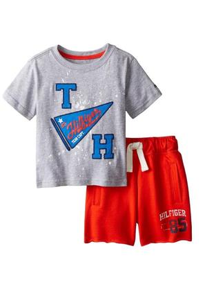Комплект для хлопчика шорти і футболка tommy hilfiger