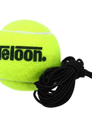 Теннисный мяч на резинке fight ball t-606c  салатовый (60496065)