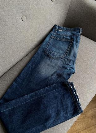 Мужские синие джинсы4 фото