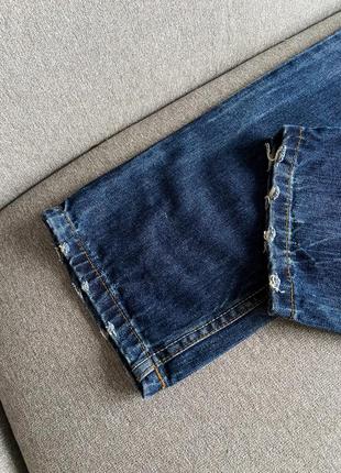 Мужские синие джинсы7 фото