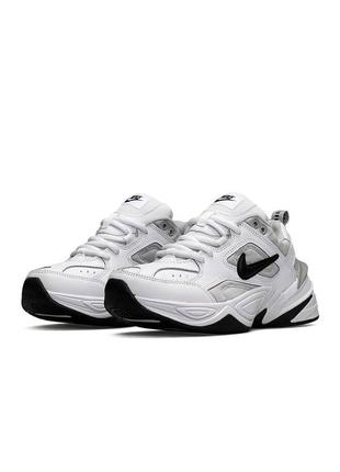 Nike m2k tekno white/grey/black