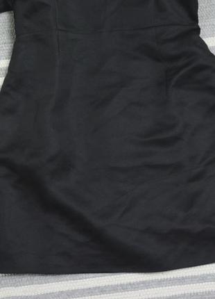 Новое сатиновое платье с открытыми плечами boohoo6 фото