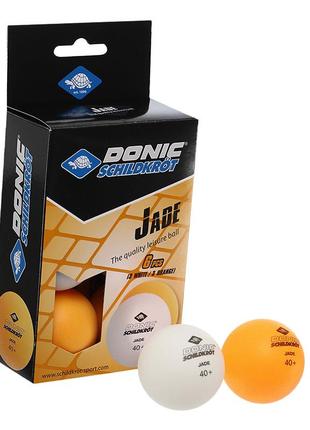 Набор мячей для настольного тенниса donic mt-608509  разноцветный 6шт (60508522)