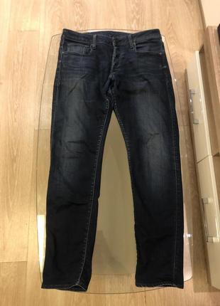 Джинси g-star raw 3301 slim fit (33/34)3 фото