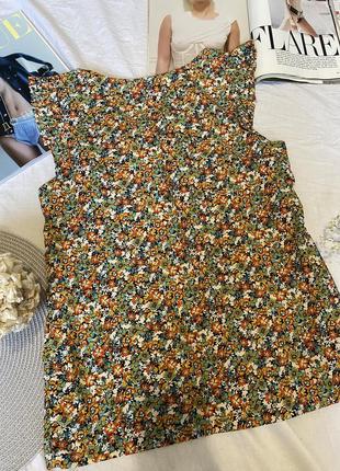Блуза с цветочным принтом3 фото