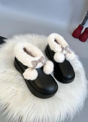 Резиновые сапоги с рваным носком