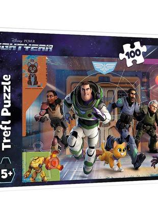 Пазли - (100 елм.) - "блискавка баз" / дісней піксар