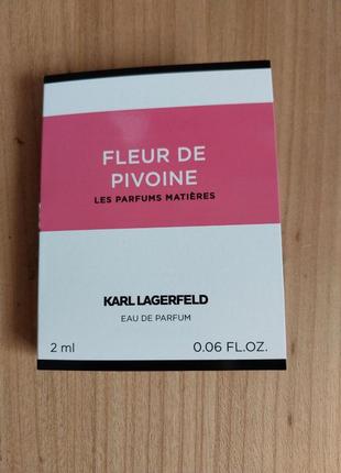 Karl lagerfeld fleur de pivoine парфумована вода