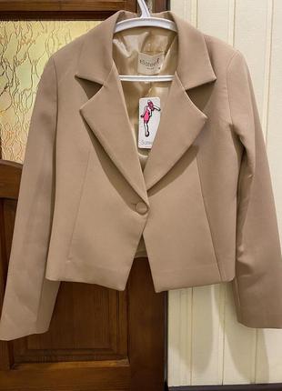 Новый пиджак sateen, с биркой, туречна, 36 р3 фото