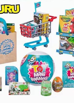 Лялькова мініатюра mini brands zuru toys foodіe disney fashion shop