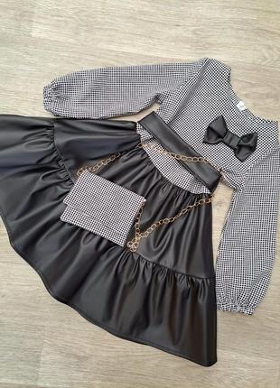 Стильне нарядне плаття для дівчат сукня платье девочек