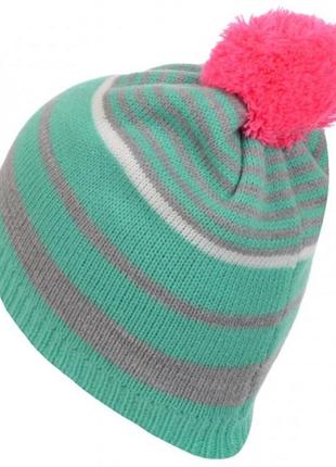 Яркая зимняя шапка adidas womens neo graphics light pom pom, новая