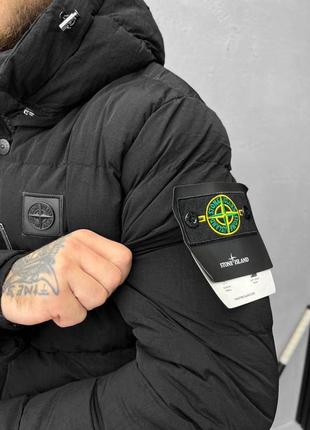 Зимова чоловіча куртка stone island7 фото