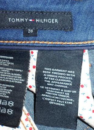 Укороченные джинсы tommy hilfiger, р.28 оригинал !4 фото