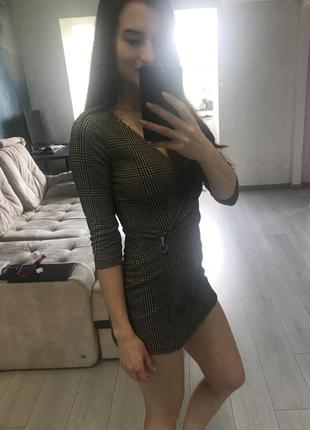 Сукня міні комбез