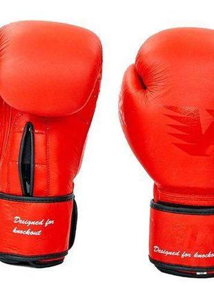 Перчатки боксерские vl-8187 12oz красный (37241011)