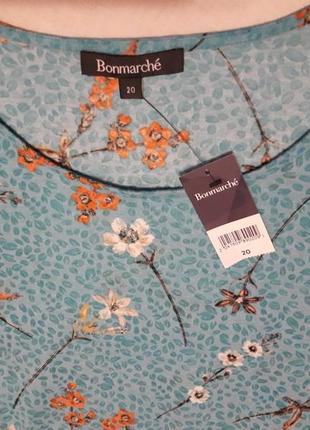 Футболка туника от bonmarche. размер 50 - 52.4 фото