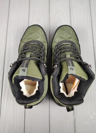 Кросівки меррелл merrell moab 3 mid green black5 фото