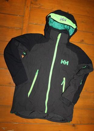 Helly hansen лыжная подростковая зимняя курточка на прималофт1 фото