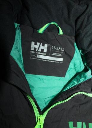 Helly hansen лыжная подростковая зимняя курточка на прималофт3 фото