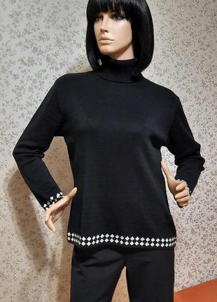 Светр betty barclay німеччина р. евро 40 вовна вовняний гольф водолазка