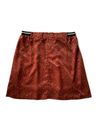 Оригинальная юбка в золотистый горошек artlove, l6 фото