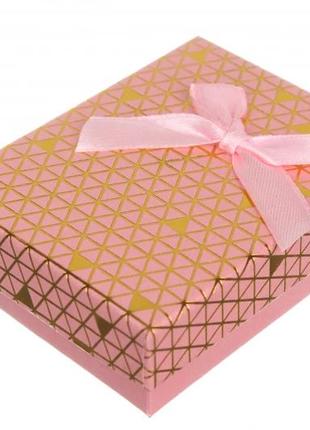 Подарочные коробочки для бижутерии 7*9*3см (упаковка 12шт) с подушечкой3 фото