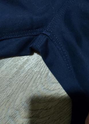 Чоловічі темно-сині джинси/штани/skinny/next/жовтогарячий одяг/штани/3 фото