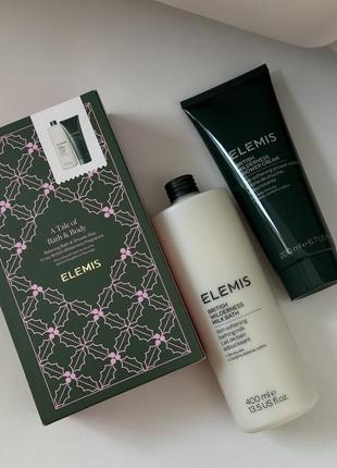 Elemis a tale of bath & body british wilderness gift set - розслаблючий дует для ванни та душу дика природа британії1 фото