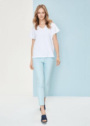 Легкие джинсы брюки femestage мятного оттенка р.m
