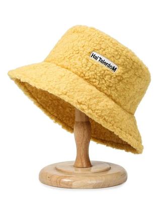Зимовий жіночий капелюх-відро / рибацька шапка / зимова панама / тедді / баранець