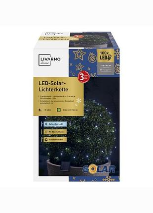 Новорічна гірлянда, гірлянда від сонячної батареї, livarno, німеччина