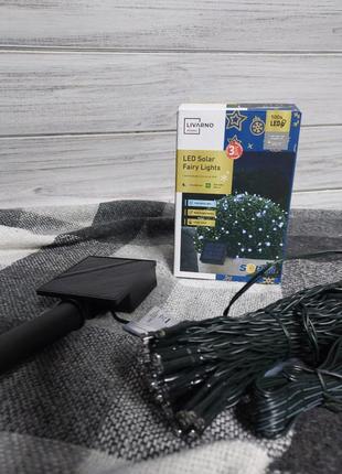 Новорічна гірлянда, гірлянда від сонячної батареї, livarno, німеччина