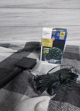 Новорічна гірлянда, гірлянда від сонячної батареї, livarno, німеччина