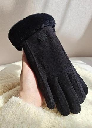 Женские перчатки с сенсорным пальцем
