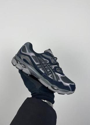 Чоловічі кросівки asics gel nyc ‘graphite grey black