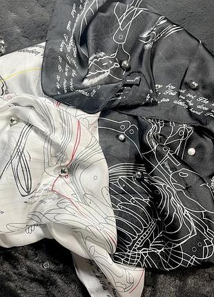 Шелковый шарф