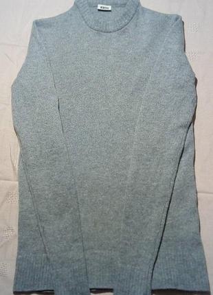 Базовый теплый свитер на высокий рост